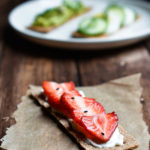 Strawberry Snack Cracker with others in the background.