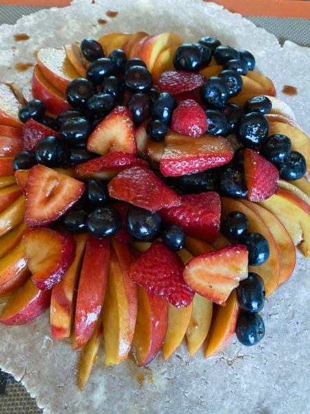 Rustic Fruit Galette - Avi Pie